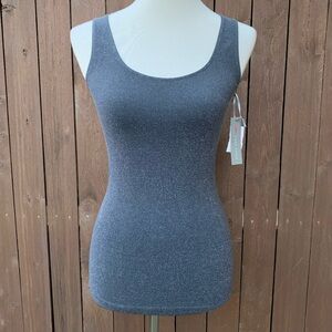 Last Tango | Steel Size S/M Lurex Tank NWT